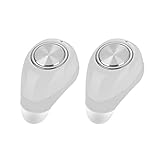 Bluetooth Headset Emubody Wireless Headphone Stereo Headset Earbuds In-Ear (WHITE)