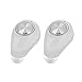 Bluetooth Headset Emubody Wireless Headphone Stereo Headset Earbuds In-Ear (WHITE)