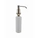 VCCUCINE Modern Commercial Gloden Single Handle Bathroom Faucet, Laundry Vanity Sink Faucet With Two 3/11