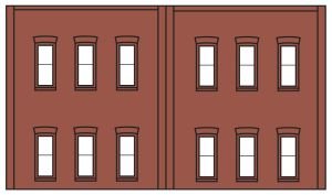 N DPM 2 Story Wall/12 Windows (3)