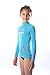 MADCAP Girls Rash Guard Long Sleeve Swimwear Swim Surf Shirt Top UV Sun Protection for Toddler and Teen Girls 4-16 Years Old