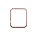 Apple Watch Case,Teslasz 38 MM Aluminum Protective Shell Bumper Cases Covers for Apple iWatch All Models (6S Rose Gold 38 MM)