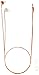 JVC White and Orange Nozzel Secure Comfort Fit Sweat Proof Gumy Sport Earbuds with long colored cord HA-EN10W