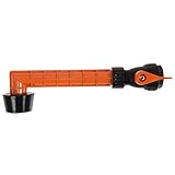 A.M. Leonard ArborRain Quick-Fill Wand with Shut-Off - 6.25 Inches, Orange