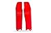 Polisport Fork Cover Set (RED) For 04-18 HONDA CRF450R