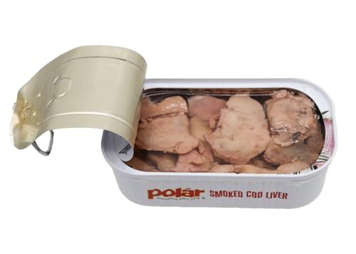 MW POLAR SMOKED COD LIVER IN OIL 4.27 OZ – WILD-CAUGHT, RICH IN OMEGA-3, READY TO EAT – PREMIUM QUALITY SEAFOOD (PACK OF 1)