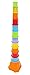 Kidoozie Stack ‘n Sort Toy – 12 Colorful Pieces to Stack and 5 Shapes to Sort