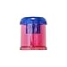Westcott Plastic Manual Pencil and Crayon Sharpener, Assorted Colors (12202), single
