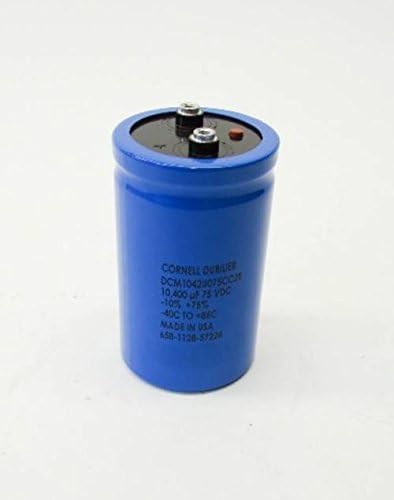 Lot of 5 NEW Cornell Dubilier DCM1042U075CC2B 10400uF 75VDC Capacitor 75V