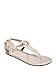 GUESS Factory Women's Sara Logo Chain T-Strap Sandals