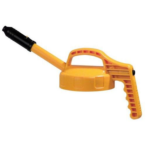 OilSafe 100309 Yellow Stretch Spout Lid