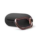 elago Upgraded Galaxy Buds Case - Added Top & Body Adhesive Gel Pad, Full Body Protection, Scratch/Shock Resistant, Supports Wireless Charging (Black)