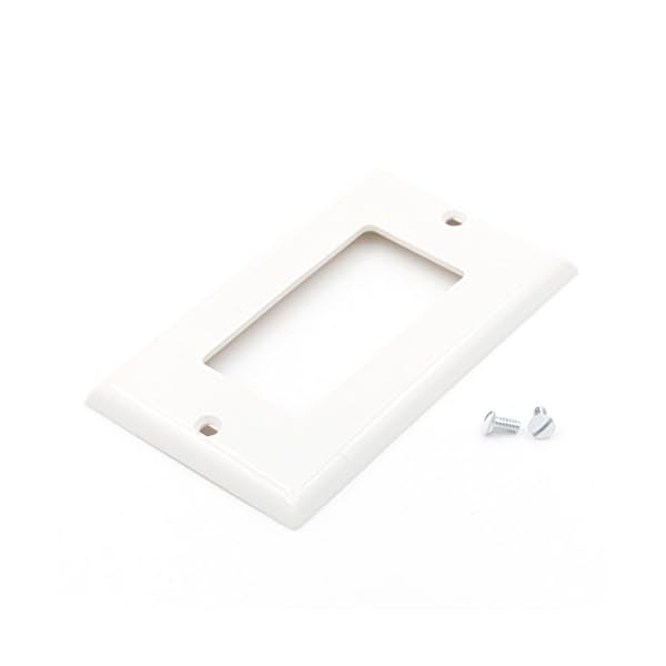 Baomain Triple Rocker Combination Switch 15 Amp, 120 Volt, 3 Individual Switches, Commercial Grade, with Ground Screw, White with Wall Cover UL & CUL - Image 5