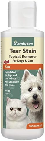 Overby FarmTear Stain Topical Remover for Cats and Dogs, 118 ml