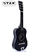 Star MG50-BK Kids Acoustic Toy Guitar 23-Inch, Black