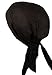 Fiumara Apparel Practical Durability Deluxe Head Wrap Cotton - Black| Made in USA |