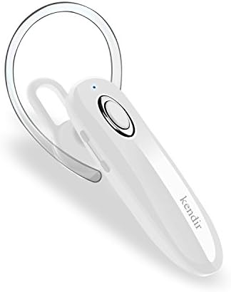 Bluetooth Headset with 8 Hours Playtime,Kendir V4.1 Hands-Free LightWeight Bluetooth Earpiece with Mic Noise Cancelling,Carrying Case,for Business Office Driving,Work for iPhone Android Cell Phones