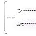 LUTER 12 Pack 22.4 Inches Decorative Hanging Chains Black Hook Chains Mental Chain Hanger for Bird Feeders,Planters,Lanterns,Wind Chimes,Billboards, Chalkboards and More,Indoor and Outdoor Use
