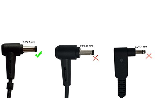 Ac Laptop Adapter Charger for ASUS X551M X551MA X551MAV X551 X555L X555LA X550C X550CA X550L X550LA X401 X401A X501A X502C X502CA V551 V551L F555L F555LA F555U Power Supply Cord - Thumbnail 4