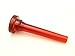 Kelly Mouthpieces Screamer Lead Trumpet Mouthpiece Crystal Red