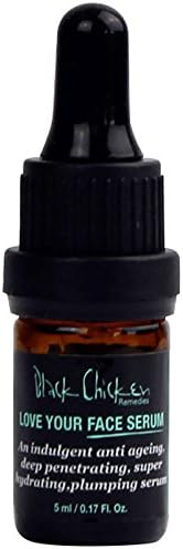 Black Chicken Remedies - All Natural / Vegan / Organic 'Love Your Face Serum' (.17 fl oz / MINI)