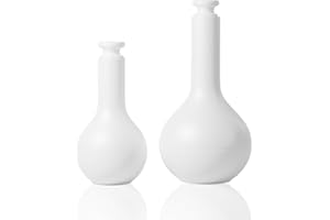 F4 PTFE volumetric Flask 10/25/50/100//250/500/2000ml, Resistant to high Temperature, Acid, Alkali and Corrosion, Laboratory 
