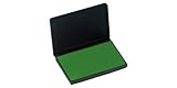 Charles Leonard Inc. Felt Stamp Pad, Small, Green, 1 each (92425)