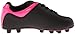 Vizari Vigo FG Soccer Shoe (Toddler/Little Kid/Big Kid),Black/Pink,10 M US Toddler