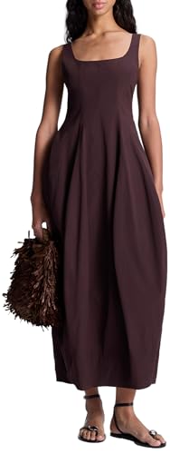 Veda Dress, Ganache, 12