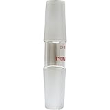 Laboy HMA010505 Glass Straight Connecting Adapter 30 mm Between Two 24/40 Inner Joints Air Condenser