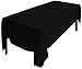 Utopia Home 60 x 126 Inch Black Tablecloth