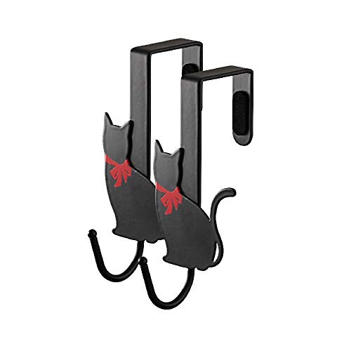 Yamazaki Home Cat Cat Over The Door Hook Coat Organizer Hanger for