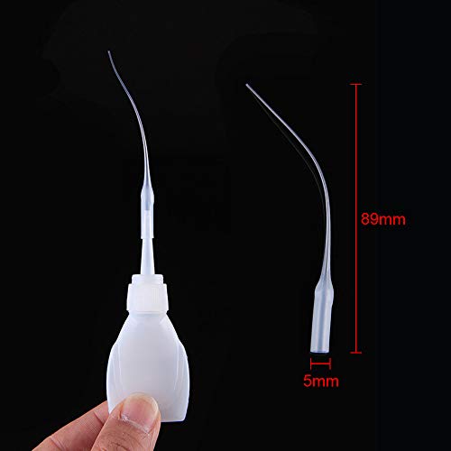 Corrines 100PCS Glue Micro-Tips,for Bottles Glue Extender Precision Applicator for Hobby, Crafting, Lab Dispensing,Adhesive Dispensers,