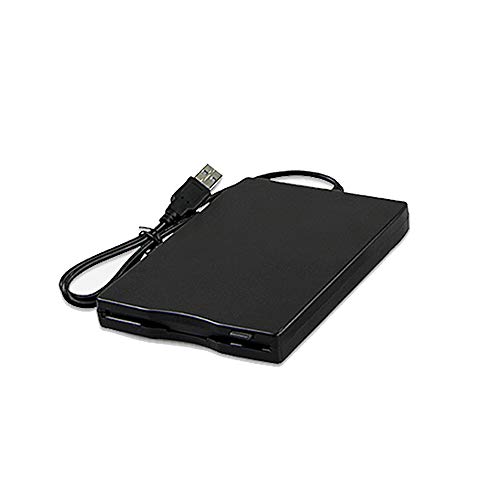Xeminor Portable FDD USB Floppy Disk 1.44 MB Reader Drive External Floppy Disk Drive for Mac Windows 10/7/8/XP Use 1Pcs