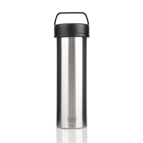 Espro 5116C-BS Ultralight Coffee Press, Vacuum Insulated, Stainless Steel, 16 oz (Brushed)