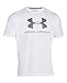 Under Armour Men's Sportstyle Logo T-Shirt, White/Graphite, Large