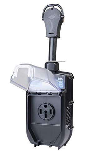 PROGRESSIVE INDUSTRIES EMS-PT50X Portable RV Surge Protector (50 A) (Renewed)