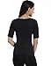 Vinmin Womens Hot Thermo Shaper T Shirt Neoprene Slimming Workout Sweat Body Sauna Suit Exercise Trainer for Weight Loss