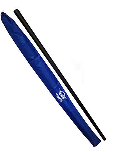 Foam Padded Training Bo Staff with Free Armory Carry Bag Case (Blue/Single, 5 ft.)