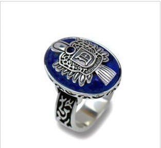 Bosun(TM) Europe the United States drama Diaries Damon explosion models vintage stone rings