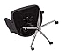 Amazon Basics Classic, Adjustable, Swivel Office Desk Chair with Casters and Twill Fabric, Charcoal