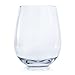 Every Loft Stemless Unbreakable Wine Glass, Tritan Plastic, BPA-Free, Dishwasher-Safe, 16-Ounce, Set of 4