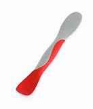 TovoloÂ® Mini Silicone Scrape and Scoop Multi-Purpose Scrapers (Red)