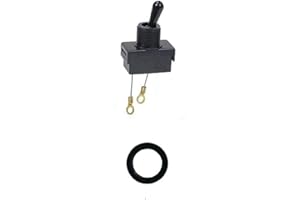Univen Single Speed Clipper Toggle Switch and Nut Compatible with Oster Single Speed A5 and Classic 76 Clippers 104365