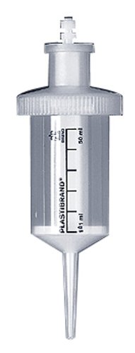 BrandTech 702696 Plastic BIO-CERT PD-Tip Sterile Syringe Tip, 50mL Capacity (Pack of 25)