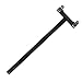 Chuangtong Bow Square Archery T Ruler 12 inches Measurement Compound Recurve Bow (CT013-Black)
