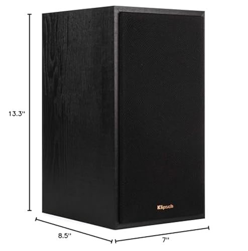 Klipsch R-51M Bookshelf Speaker (Pair), Black in Kuwait Whizz