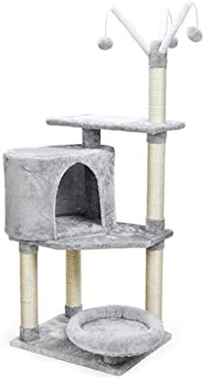 ペットショップ猫の木 ヴィラワンピース猫クライミングフレームサイザル列マルチレイヤキャットスクラッチ