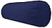YogaDirect Supportive Round Cotton Yoga Bolster, Blue