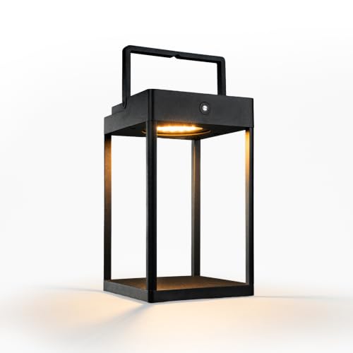 Litehouse Solar Lanterns Outdoor Waterproof, Solar Lamp with Touch Control